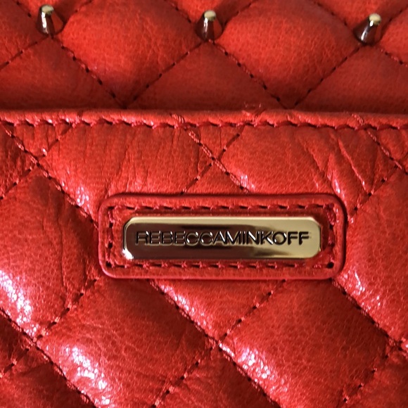 Good Condition Rebecca Minkoff Coral quilted studded Bag - Picture 12 of 16